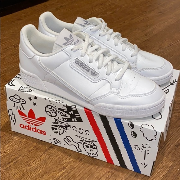 adidas continental 80 big kid